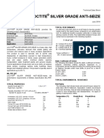 Loctite Silver Grade Anti-Seize: Technical Data Sheet