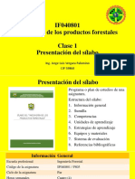 Clase 01, IPF, Presentación del sílabo