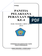 Perayaan HUT SMK Negeri 1 Binuang Ke-4 Tahun 2014