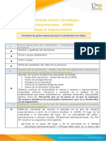 Formato de Guion para La Elaboración de La Ponencia en Formato Video