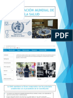 Clase 1.2 Organización Mundial de La Salud PDF