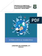 Module in International Marketing