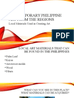 Contemporary Philippine Art From The Regions: Local Materials Used in Creating Art