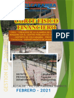 Corte financiero obra creación Alameda Av Casa Maquina Colcabamba