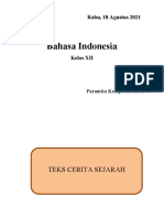 Materi Teks Cerita Sejarah Kelas Xii