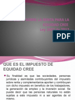 Impuesto de Renta para La Equidad Cree