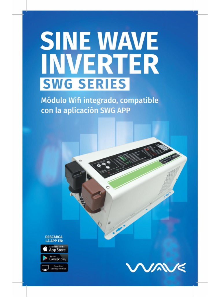 Manual de Usuario Inversor SWG Series | PDF | Diodo emisor de luz ...