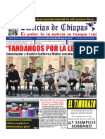 Periódico Noticias de Chiapas, Edición Virtual Miércoles 18 de Mayo de 2022
