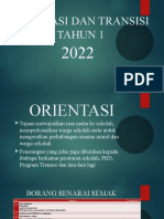 Orientasi Dan Transisi Tahun 1