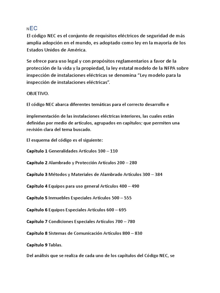 NEC | PDF