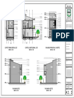 Cortes Arquitectónicos y Fachadas Arquitectónicas