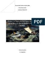 La Figura Del Náufrago y Su Relación Con El Otro o Lo Otro en Guilliver y Robinson Crusoe