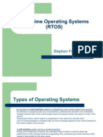 Real Time Operating Systems