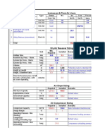 No. Description Type Status No. Int Cont Process Req't Cont / Int Barg SM /H SM /H