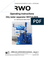 Operating Instructions: Oily Water Separator SKIT/S-DEB