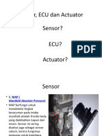 Bahan Tayang Sensor, ECU Dan Actuator