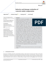 Acoustic Emission Behavior and Damage Evaluation of Recycled Aggregate Concrete Under Compression