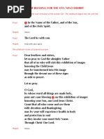 English Mass Commentator Guide | PDF | Mass (Liturgy) | God The Father