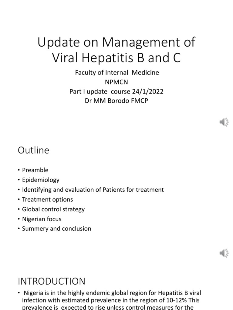Management of Viral Hepatitis B & C | PDF | Hepatitis C | Hepatitis B
