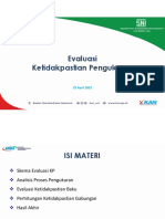 Evaluasi Ketidakpastian Pegukuran