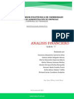 Analisis Financiero - Investigacion Operativa