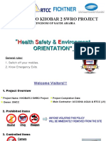 Visitor Safety Induction HSE-007