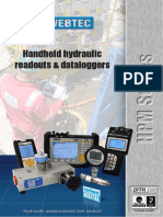 Handheld Hydraulic Readouts & Dataloggers