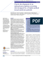 PIM-Check Development of An International Prescrip