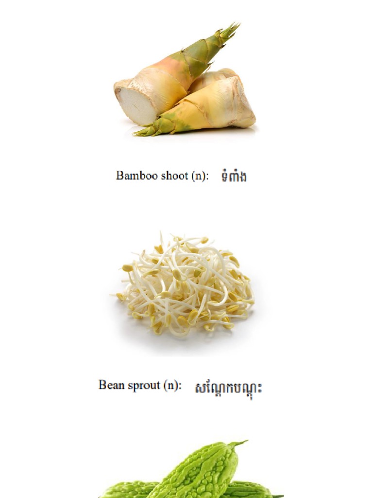 (KHMER) Fruit Vegetable 1 (Pic) PDF
