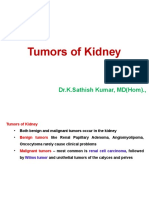 Tumors of Kidney: Dr.K.Sathish Kumar, MD (Hom) .
