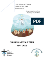 Church Newsletter MAY 2022: Christ Church United Reformed Church