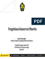 Pengelolaan Konservasi Minerba - DPS 28072021