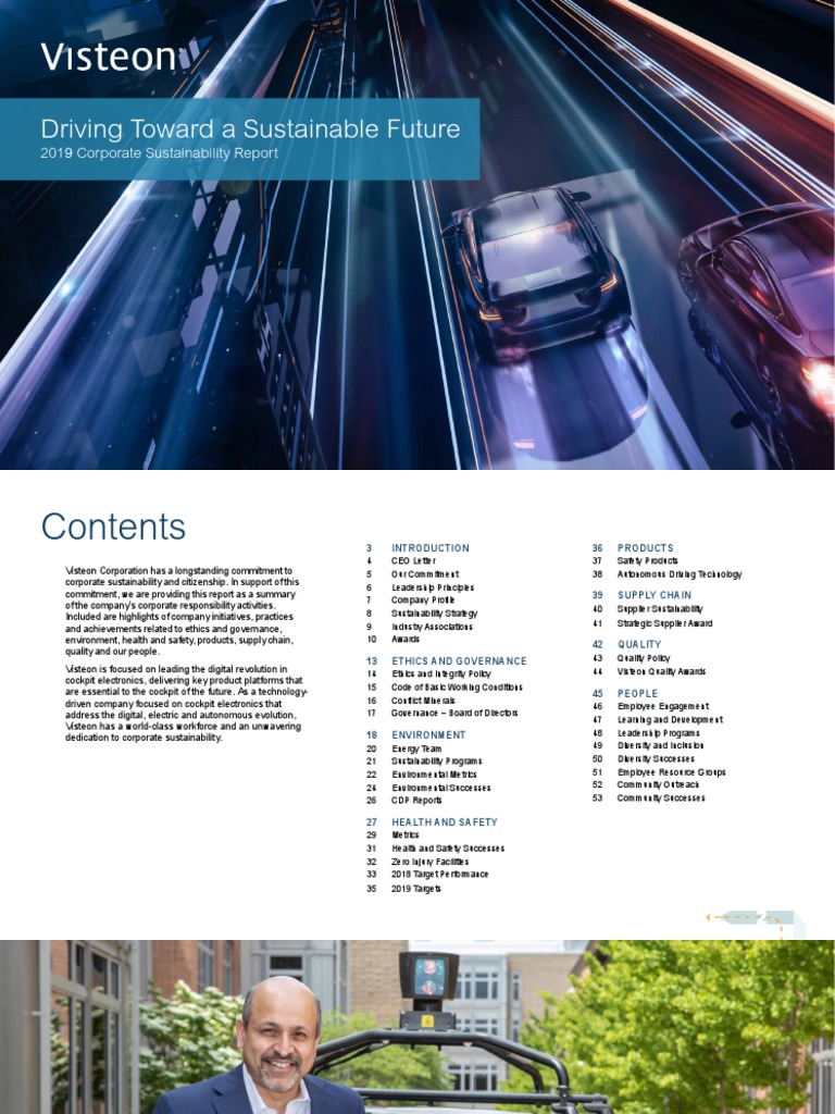 Visteon Electronics India PVT LTD PDF Audit Sustainability