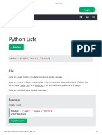 Python Lists