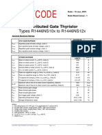 Westcode: Types R1446NS10x To R1446NS12x