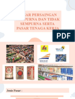 Pasar Persaingan Sempurna Dan Tidak Sempurna Serta Pasar Tenaga Kerja