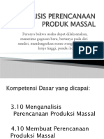 Bab 10 Analisis Perencanaan Produk Massal