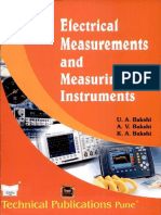 Electrical Measurements and Measuring Instruments