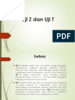 Uji Z Dan Uji T