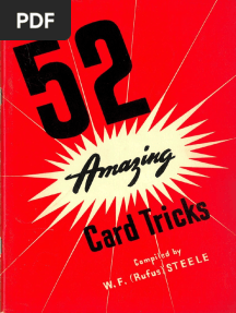 52 Amazing Card Tricks Professional Tricks That Anyone Can Do