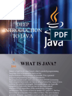 Introduction To Java