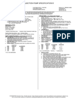 Injection Pump Specification ©