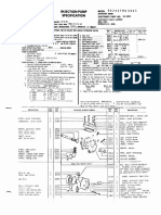 Injection Pump Specification Modei.: Licet - . - . - . - . .F.%