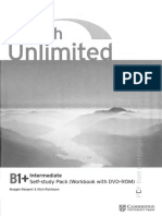 English Unlimited B1+ Intermediate Workbook Self Study