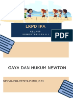 LKPD Gaya Dan Hukum Newton - Melvia Eka D.P