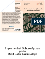 Implementasi Bahasa Python Pada Motif Batik Tasikmalaya