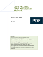Pisa 2012 Financial Literacy Assessment Framework