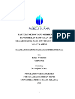 Tugas Besar 2 Manajemen Keuangan Internasional - Lidya Widiyanti - 43119210032