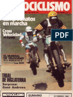 Motociclismo Num 647 Febrero 1980