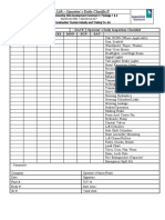 FC 4.1.11 - Fork Lift Operator's Checklist Form